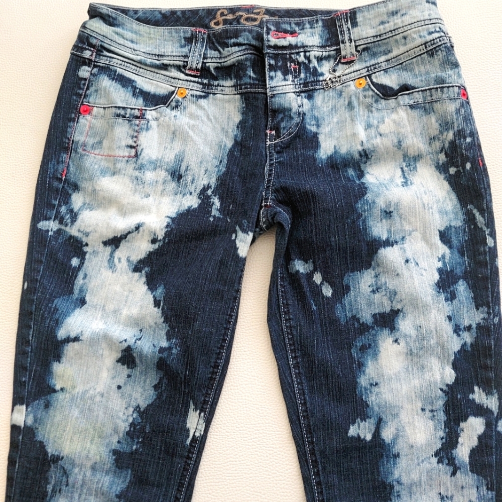 Sean John Tie Dye Skinny Jean Sz 13